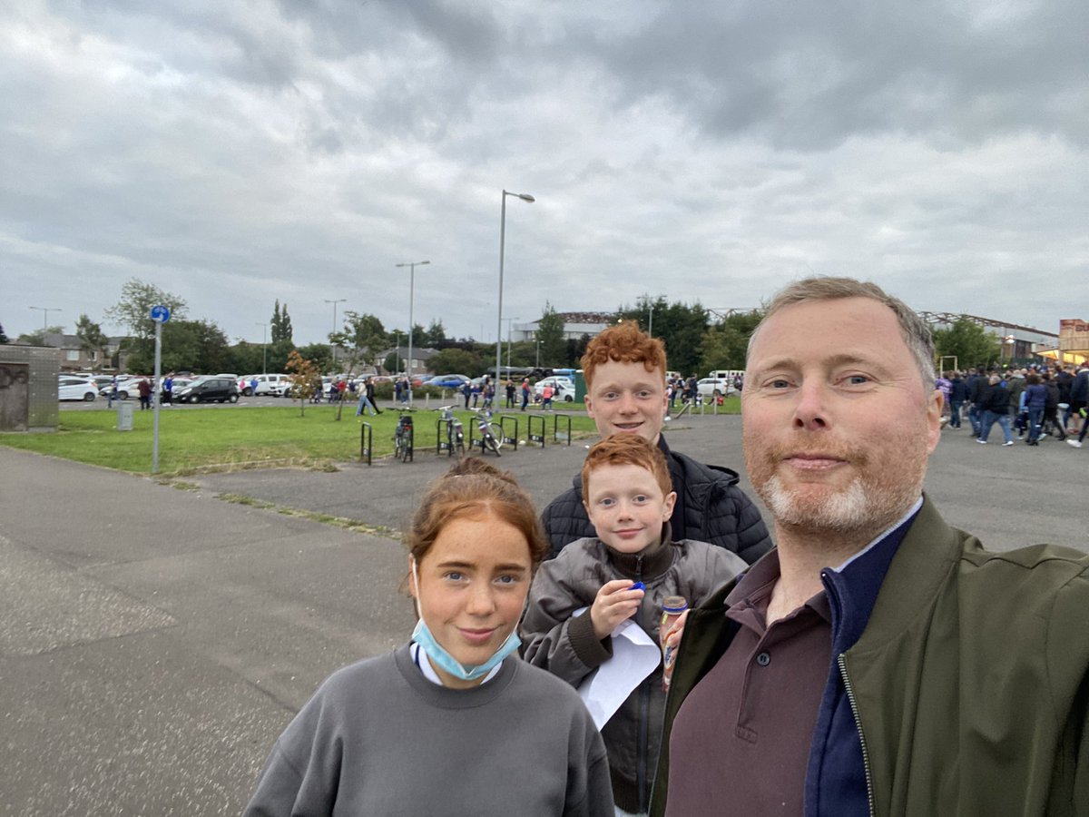 A brilliant night seeing Scotland <a href="/ScotlandNT/">Scotland National Team</a> triumph v Moldova with Joel, Mia and Dan. I was a bag of nerves, Mia settled me down - she’s the one with the big game mentality! Thanks to <a href="/EL_Football_Dev/">Football East Lothian</a> for your support. Come on, Scotland, let’s back it up in Austria! 🏴󠁧󠁢󠁳󠁣󠁴󠁿⚽️💪