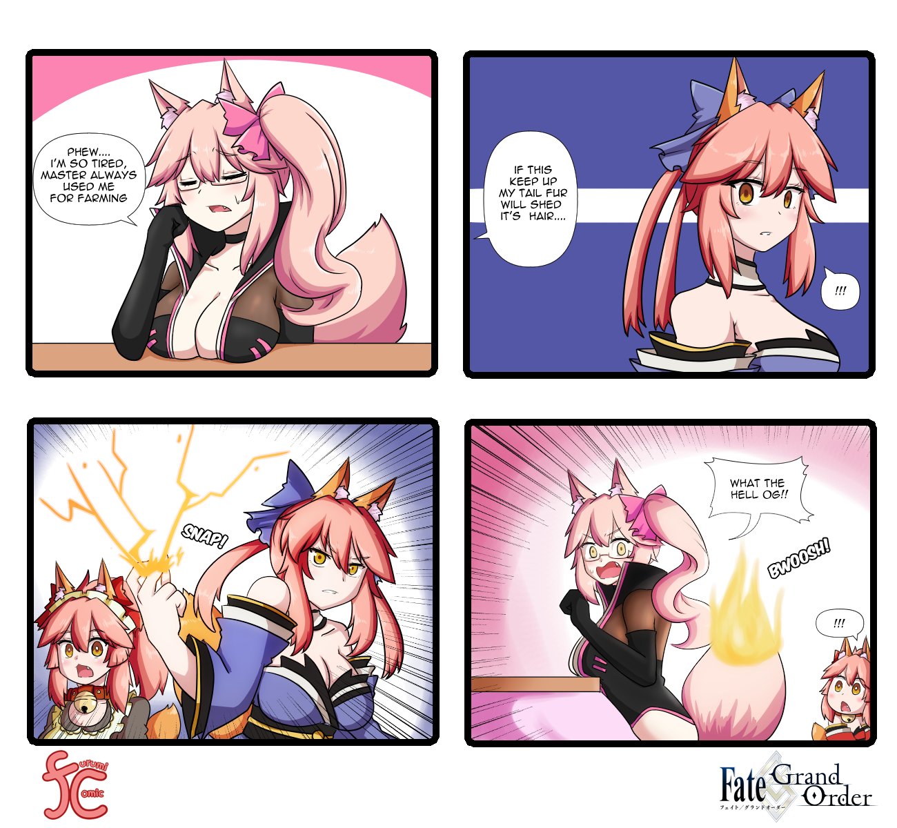 Furumi A Tired Vitch Fgo Fatego タマモキャット T Co Qwphajwhsw Twitter