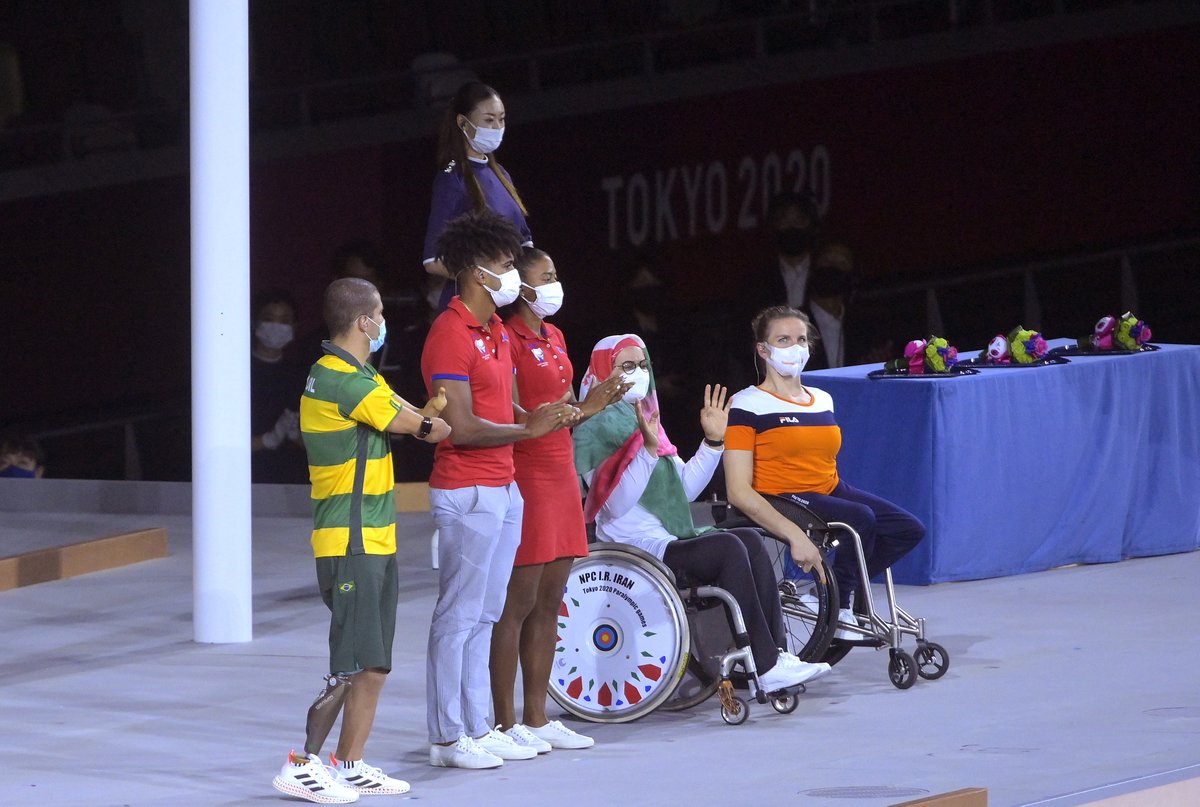 #Arigato à tous les athlètes qui nous ont inspirés pendant toute la durée des Jeux ! 🙌 

#ClosingCeremony | #JeuxParalympiques | #Tokyo2020