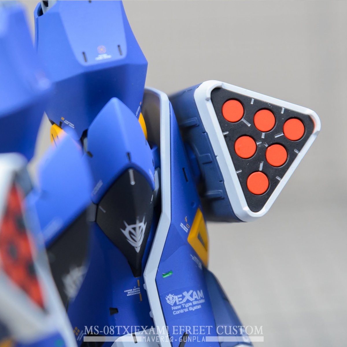MaveriqGunpla's tweet photo. RE100 Efreet Custom repaint work
Leg finished
#gundam #mobilesuit #gunpla #gunpla
#ms08txexam #efreetcustom
#nimbusschterzen
#neozeon #zeonremnant
#gunplaphotography #gundamphotography https://t.co/m9bCif0kp0
