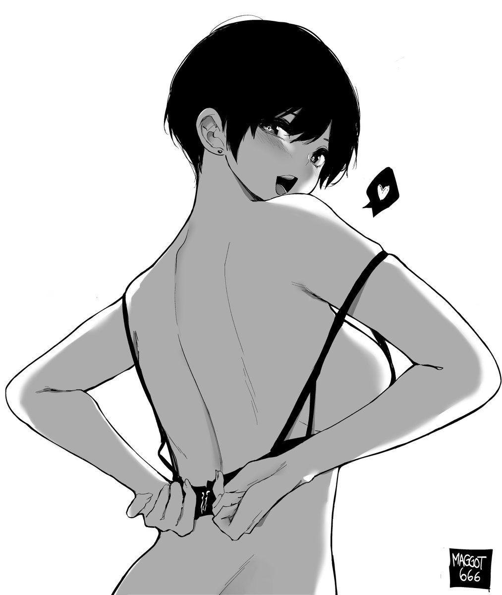 Norman_Maggot's tweet image. would you help her unhook?

#olchan #doodle