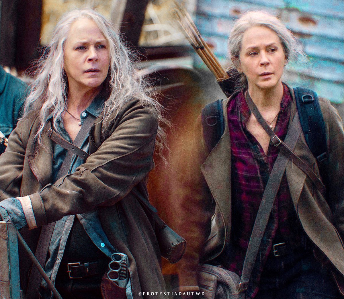 Carol in season 11 is a different level;

#TheWalkingDead