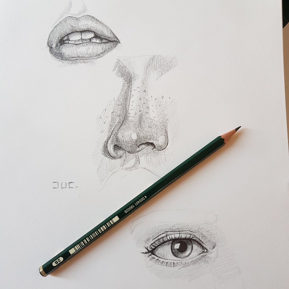 Design4ndmore's tweet photo. Petit florilège de détails de visages. 
Ca fait un moment que je ne suis pas passer par ici alors on va essayer d'y remédier un peu !
.
.
#art #pencilart #facedrawing #draw #portraits https://t.co/1kTnYZtX4E