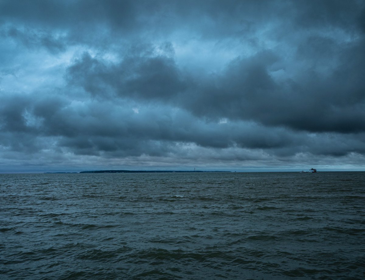 Moody skies over South Bass Island