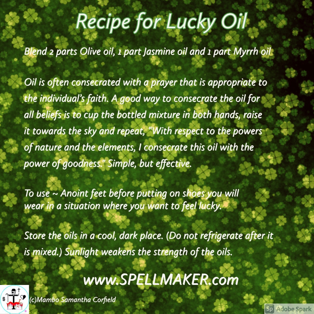 spellmaker's tweet photo. #luck #lucky #magick #oil #wealth #prosperity #shamrock #luckycharms #green #fourleafclover #money #abundance #lotto #winning #scratchers #numbers #megamillions #mambosam #spellmaker #voodoo #hoodoo #voodooqueen #voodooritual   https://t.co/CM95YSHFcb https://t.co/FZhNDTgRGw