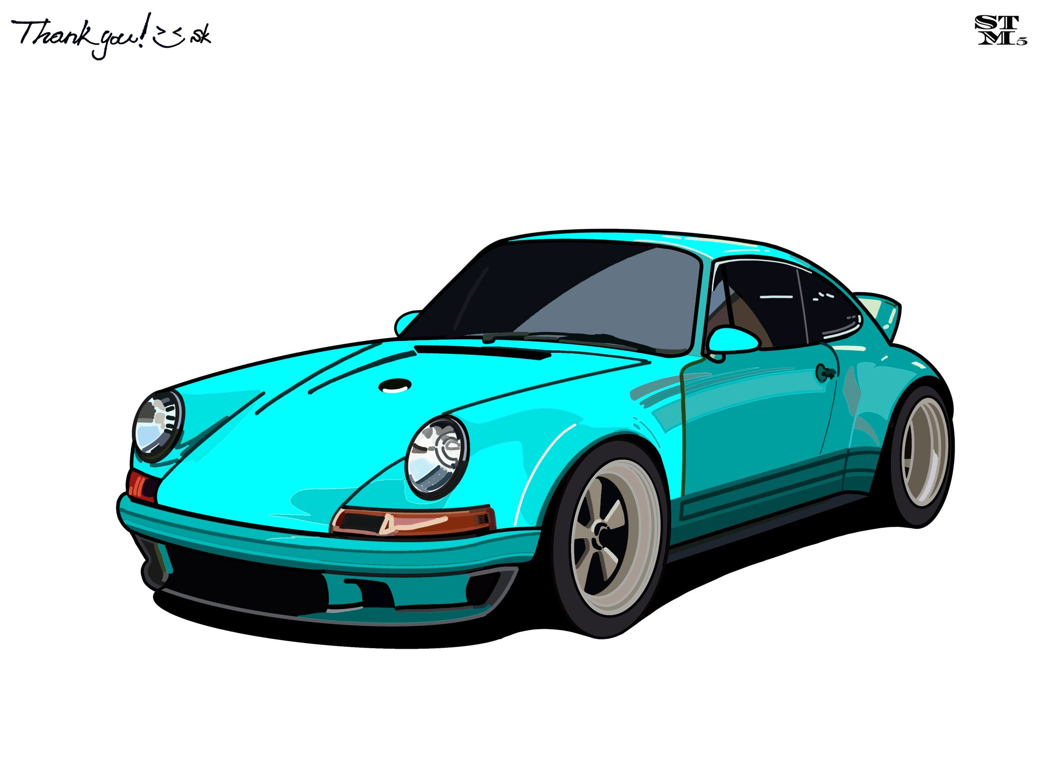 Twitter 上的 Stm5k Porsche ポルシェ Car スポーツカー 車好き イラスト オリジナルイラスト T Co S5cwibtija Twitter