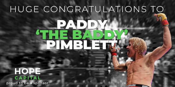 Huge congratulations to <a href="/PaddyTheBaddy/">Paddy Pimblett</a> for last night’s result! What a great achievement to win on your UFC debut. Exciting future ahead – we can’t wait for the next one! #UFC #UFCVegas36 #winner #Vegas #Liverpool