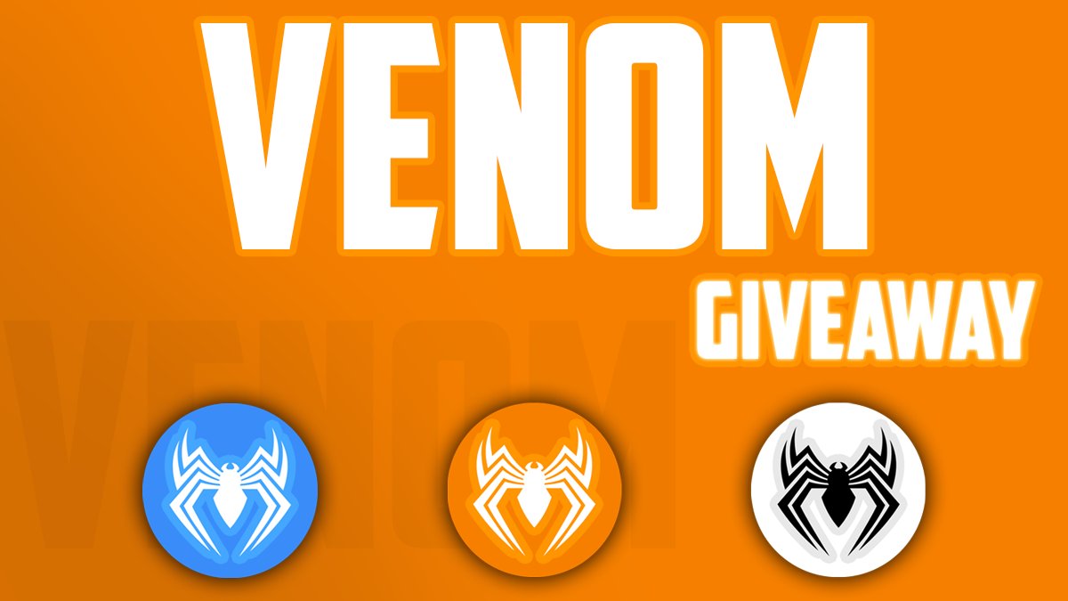 🎉 VENOM UNIVERSE GIVEAWAY 🎉

• 5x 1 VenomScripts Key
• 3x 1 VenomCooks Free Month
• 1x 2GB VenomSupply Custom Residential Proxies

Follow @VenomScripts, <a href="/Venom_Cooks/">VenomCooks</a>, <a href="/VenomSupply/">VenomSupply</a> tag two friends, ♻️ &amp; ❤️ to enter!
(Comment with #venomuniverse for a bonus entry... 😌)
