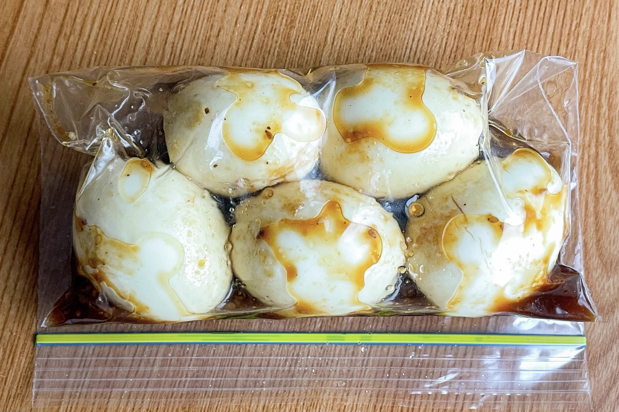 半熟加減が最高！『究極のユッケ風味煮卵』の作り方がこちら！