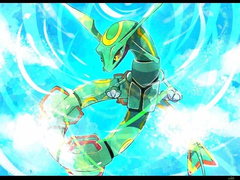 ポケモン 図鑑no 384 レックウザ Lkのポケモンずかん Loki ロキ のイラスト ポケモン 図鑑no 384 レックウザ Lkのポケモンずかん Loki ロキ のイラスト
