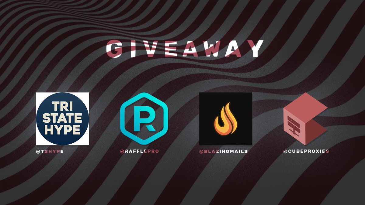 Cube Proxies (@cubeproxies) on Twitter photo 🎉GIVEAWAY🎉
♻️Be sure to join up!♻️
<a href="/tshype/">TriStateHype</a> monthly key
@rafflepro renewal key
<a href="/BlazingAIO/">BlazingAIO</a> 25 raffle gmails
@cubeproxies 5 GB data
What to do?
☑️Follow
♻️Retweet
Winners will be drawn in 2 weeks 🎉GIVEAWAY🎉
♻️Be sure to join up!♻️
<a href="/tshype/">TriStateHype</a> monthly key
@rafflepro renewal key
<a href="/BlazingAIO/">BlazingAIO</a> 25 raffle gmails
@cubeproxies 5 GB data
What to do?
☑️Follow
♻️Retweet
Winners will be drawn in 2 weeks