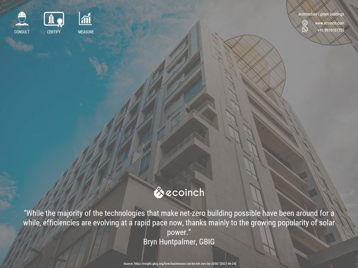 ecoinch's tweet photo. For Green Building certification of new and existing buildings: 9910107355 | green@ecoinch.com
#ecoinch #greenbuilding #health #wellbeing #comfort #sustainability #environment #energyconservation #ecofriendly #waterconservation #projectmanagement #leed #pollution https://t.co/9Rvowodqya