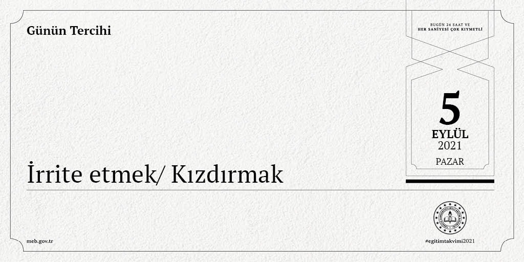 #egitimtakvimi2021
