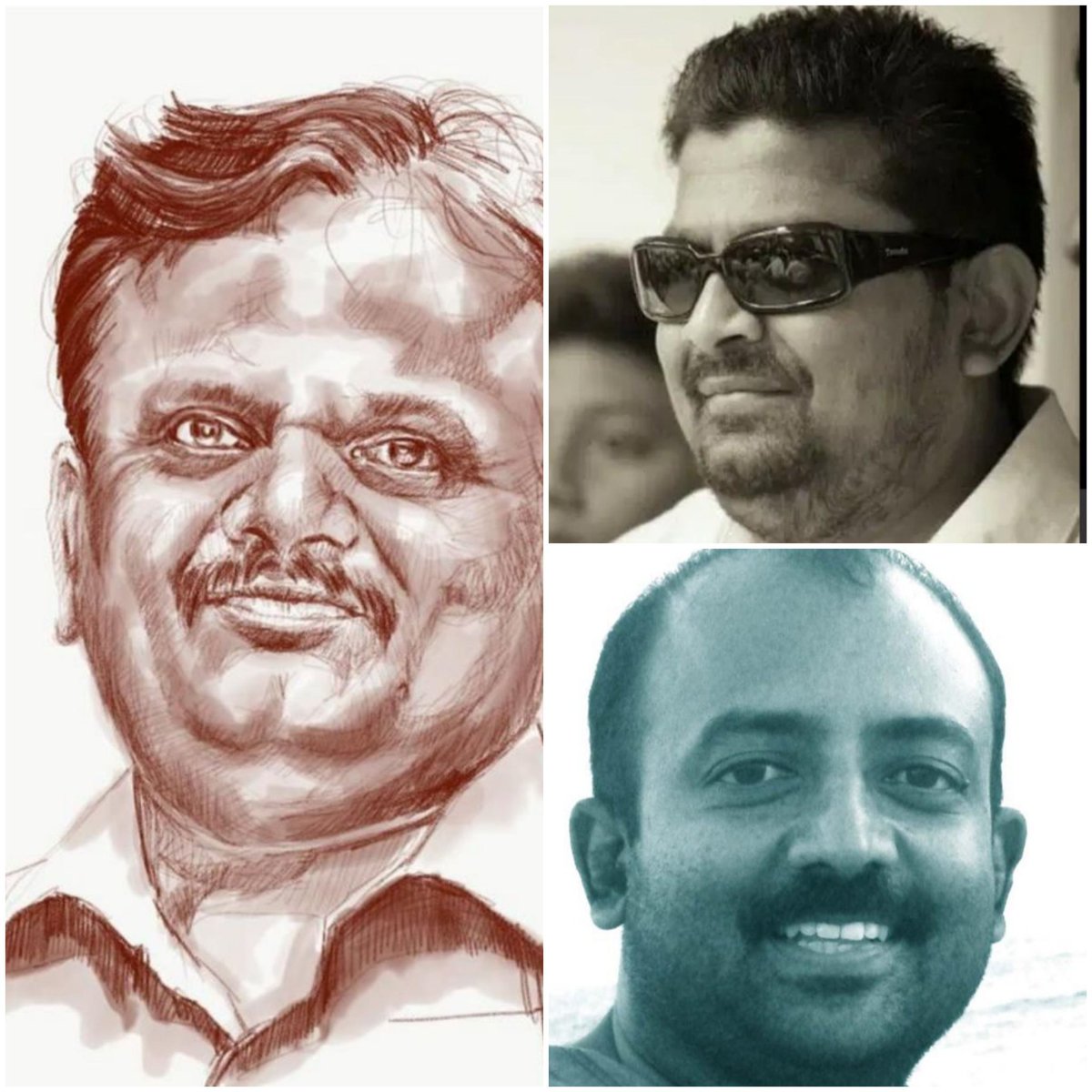 The beloved Teachers who played the most important role in my professional life. #Udayananthan Sir , #Mysskin Sir and late #KVAnand Sir.

#HappyTeachersDay