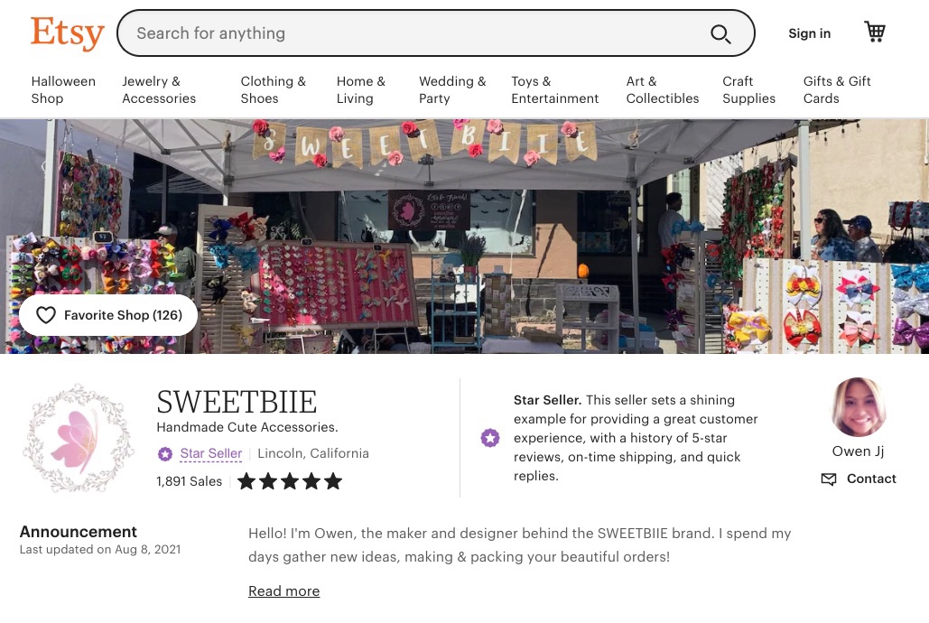 SweetBiie's tweet photo. @Etsy ✋🤚 💜💜 https://t.co/kl2mAy5Oqp