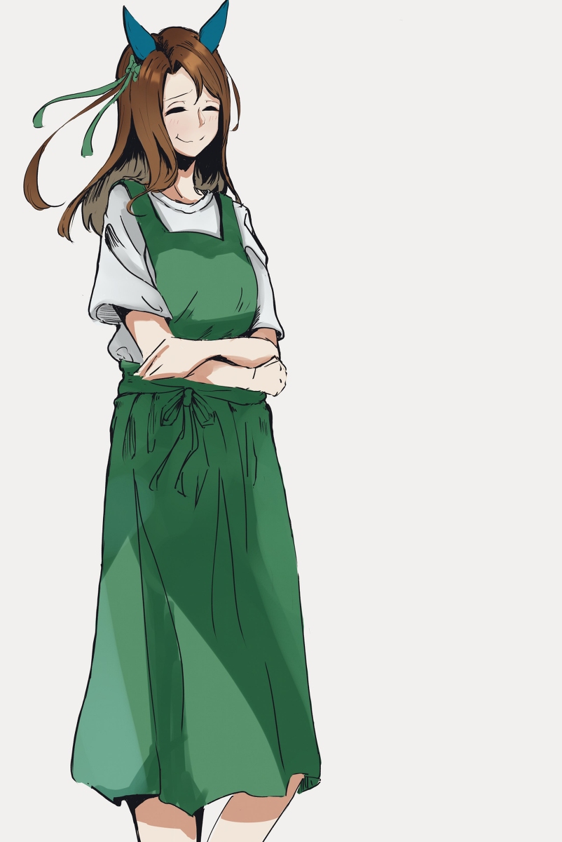 カワカミプリンセスには空手が似合うと思うんです 型はジオン ウマ娘 カワカ 逢坂カナメ 焼きまんじゅう屋のイラスト