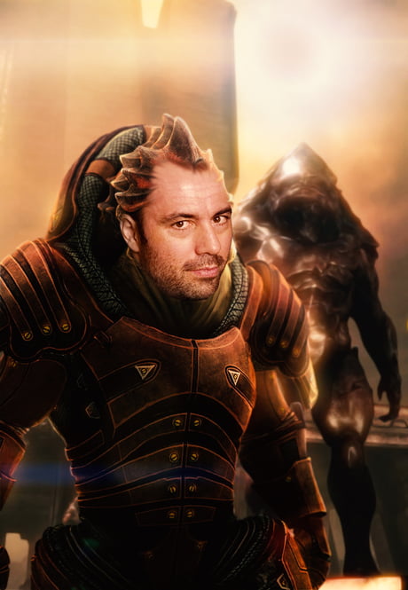 ArkNazo's tweet photo. Never Look at The Krogan or Joe Rogan the same way again. ๐คฃ #MassEffectLegendaryEdition #MassEffect #MassEffectFans #MassEffectTrilogy https://t.co/TDXvdc9E1W