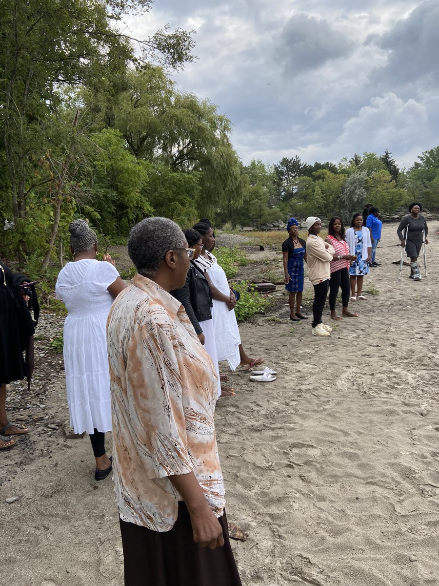 Today is a great day for baptism. Always a pleasure to see people come to the Lord.