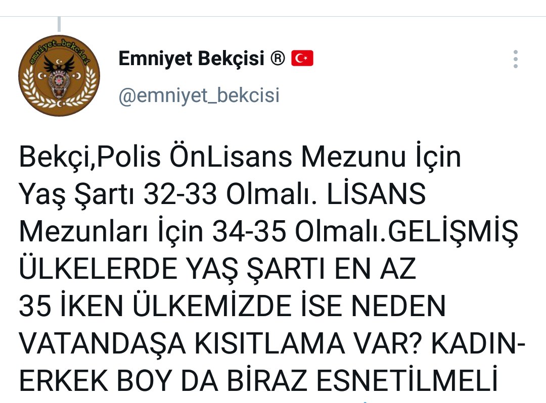 Sizler İçin Uğraşıyoruz Instagram Sayfamızı da Takip Ediniz #EmniyetBekçisi #pomemboy #polisboy #PolislerİntiharEdiyor #OrhanOkulu #İsmailBalaban  #PomemKpssYaşBoyEsnetilsin #PomemErkekVeKadınBoyDüşürülsün <a href="/Akparti/">AK Parti</a> <a href="/RTErdogan/">Recep Tayyip Erdoğan</a> <a href="/suleymansoylu/">Süleyman Soylu</a> <a href="/PolisJandarmaCm/">🇹🇷 Pomem Alımları Resmî Sayfası 🇹🇷 ®</a>
İnsanlar Duyulacak Mı?