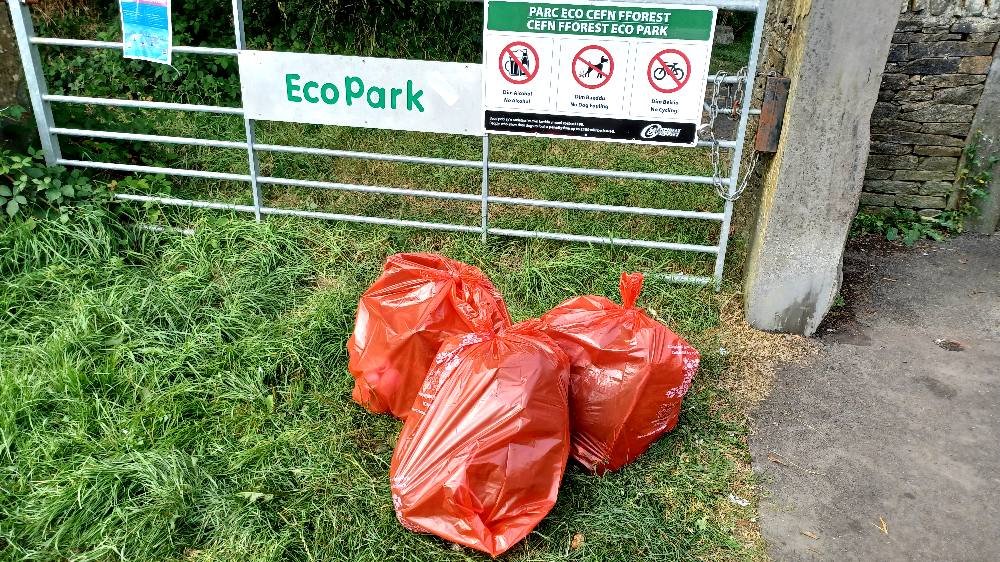 Fab Sunday morning #litterpick helping out @CFEcoPark Beautiful green space full of wildlife. Good to see @caerphillycbc letting the community benefit by not building on it @CaerphillyKWT @rhi4islwyn @WTWales @BlackwoodMiners  #saveourgreenspaces #lovewhereyoulive #dontlitter