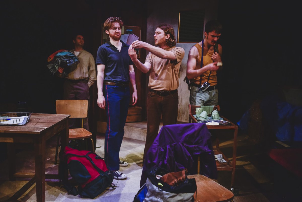 NotJerusalem's tweet photo. Next week we will be rehearsing @finborough and putting up the set designed by the talented Ceci Calf.
“Calf has devised a remarkably evocative impression of the farm.”
“Calf’s set design effectively conveys the agricultural setting.”
#backonstage https://t.co/zPgwKiuOiw