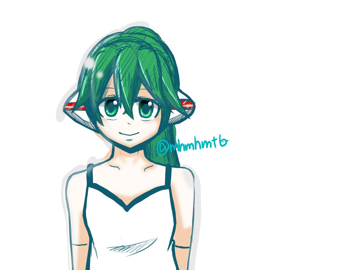 mhmhmtb's tweet photo. リクエストがいくつかあるので、リハビリ中！
本家無視して描いたチャルちゃん https://t.co/F52Z8a0q9l