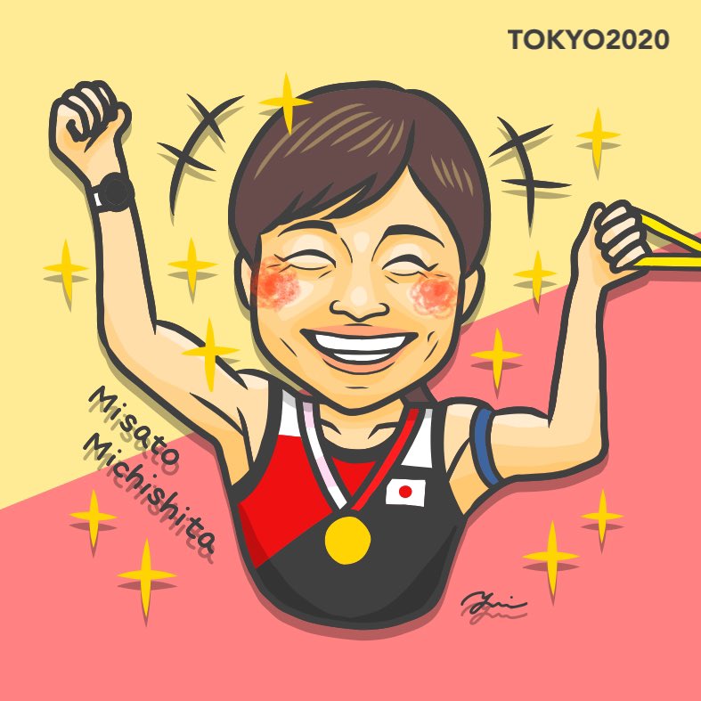 パラリンピック女子マラソンで、#道下美里 選手が金メダルを獲得‼️🥇✨✨

道下選手はとにかく笑顔が素敵😆❤️✨
前回大会の悔し涙を乗り越え、最強の伴走者である青山さん、志田さんと共に、最高の笑顔で世界一を勝ち取りました😭✨✨

#道下美里選手 #パラ陸上 #パラリンピック #東京2020 #tokyo2020