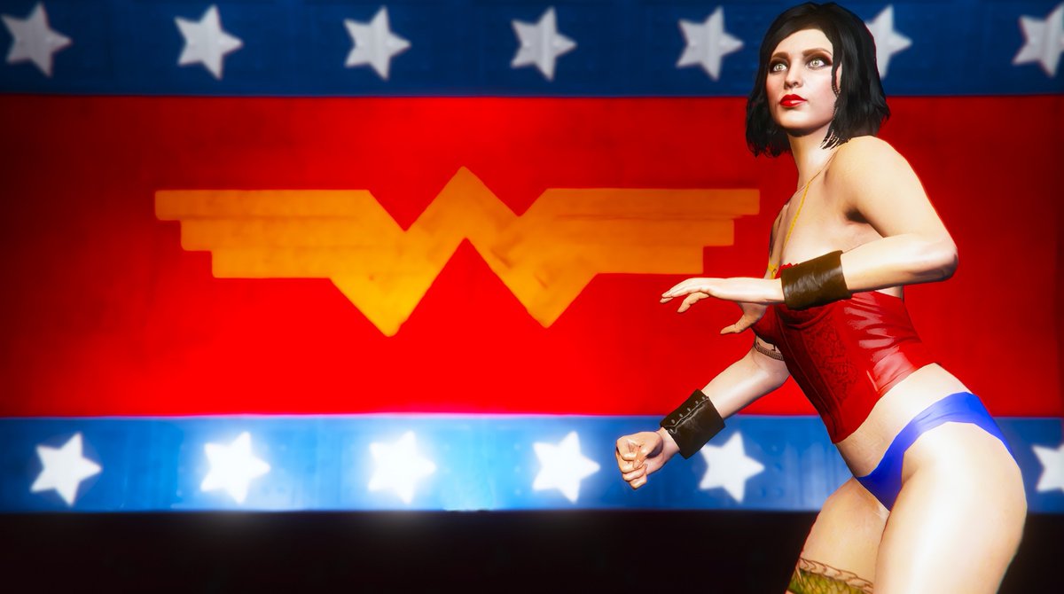 ⭐ Wonder Woman ⭐

#RockstarGames #SantaMuerteGang #GtaOnline #VGPUnite #DCComics <a href="/RockstarGames/">Rockstar Games</a>