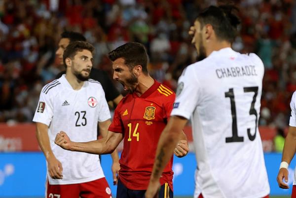 España vs Georgia 4-0 Eliminatorias UEFA 2022