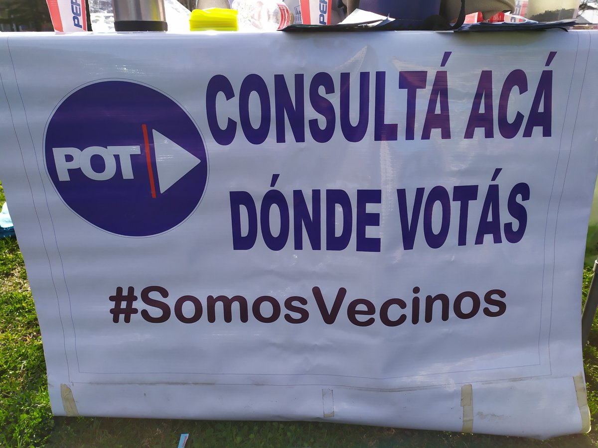 ¡VENÍ A BUSCAR TU BOLETA PARA EL 12/9! Estamos en Brown y Dorrego. Y si no sabes dónde votas, nosotros te contamos! ¡Vamos con vos!