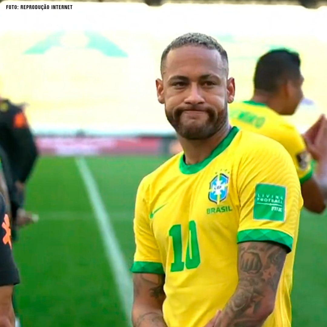 A cara do Neymar representa todos nós nesse momento. #SeleçãoBrasileira