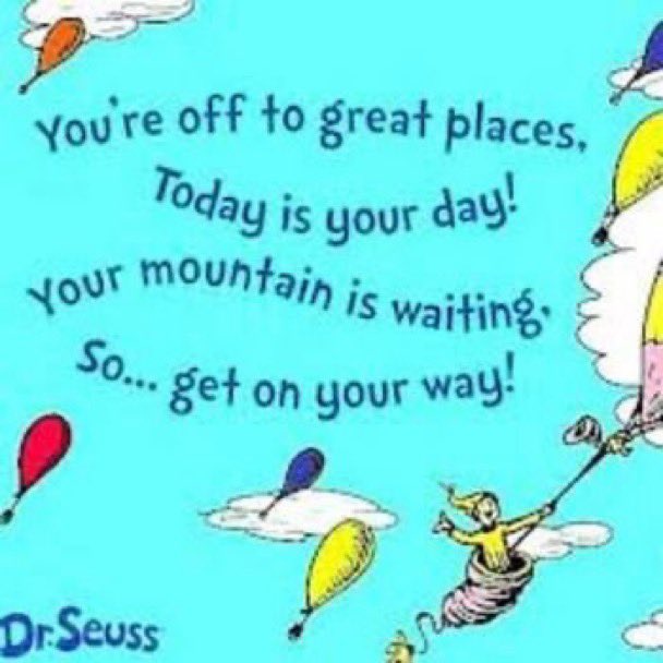 Good luck to all of our new starters on your first day at big school! #adventureisoutthere #StartingSchool #ohtheplacesyoullgo