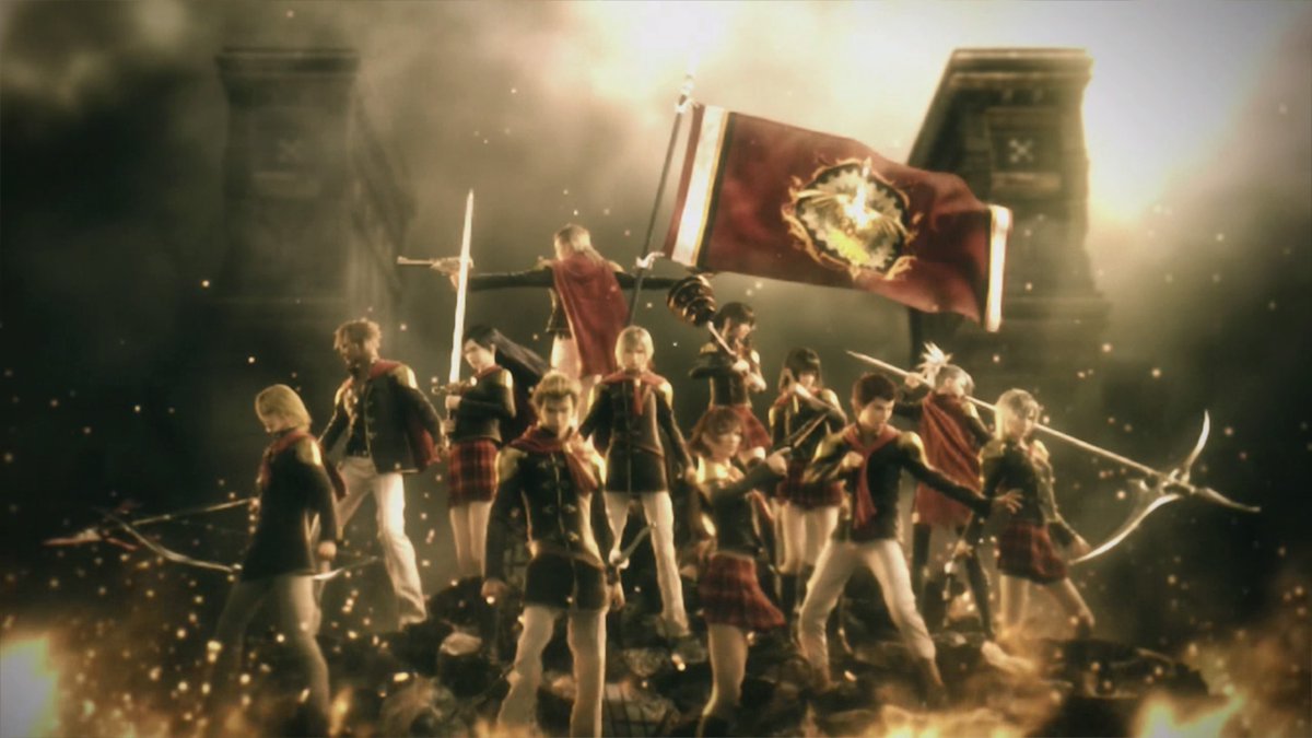 sonPauten's tweet image. &quot;We have arrived!&quot; #FinalFantasyTypeZero #FinalFantasy #SquareEnix