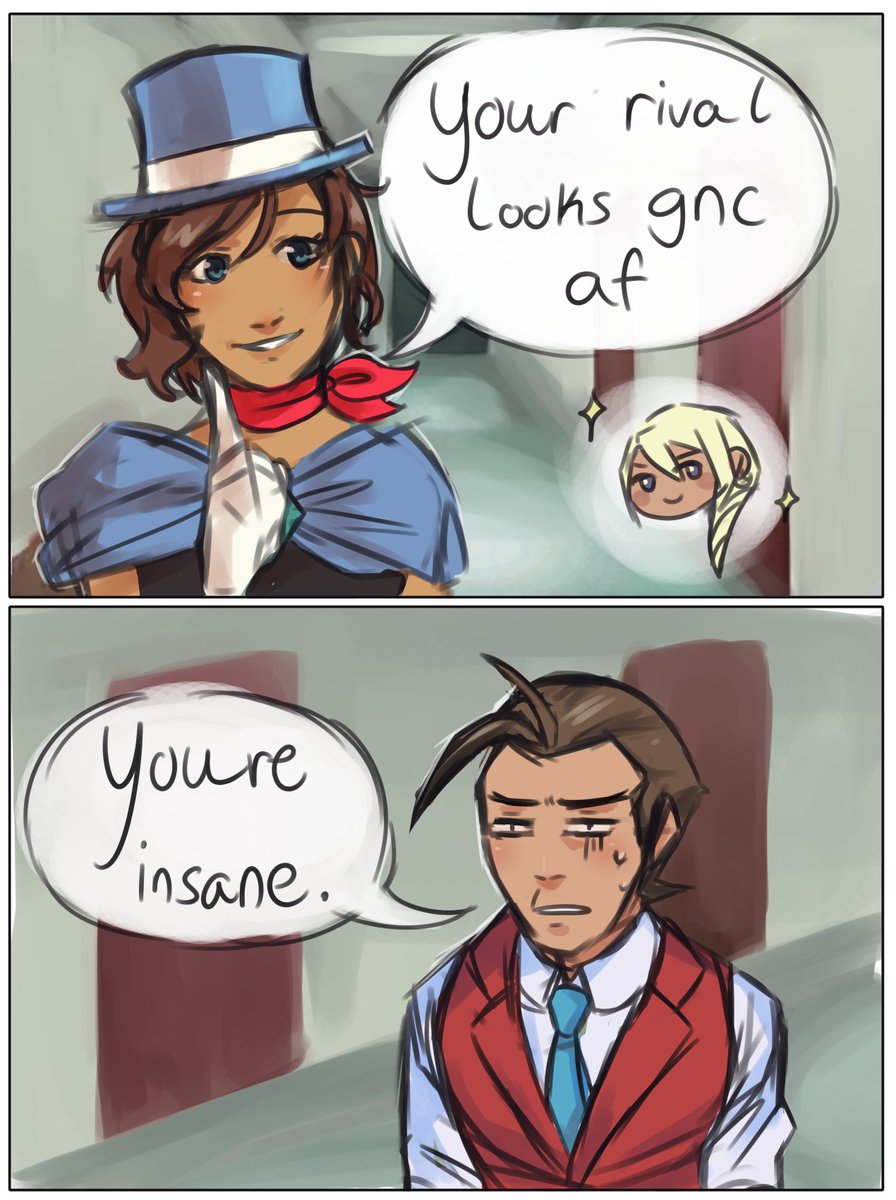 apollo justice spoilers, aa4 spoilers /

here's some AA4 memes i did and never posted 