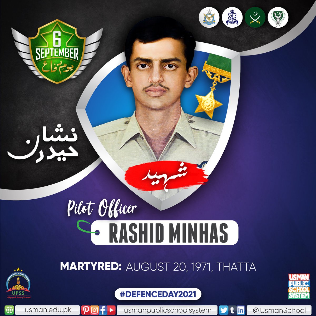 UsmanSchool's tweet photo. AYE RAHE HAQ KE SHAHEEDO
#independenceday #pakistan #6sep1965 #freedom #independence #UPSS
#3rdpost https://t.co/YI6vMDL8KW