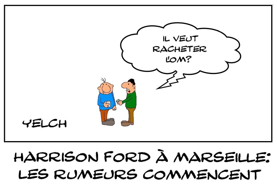 BlaguesDessins's tweet photo. Le #DessinDePresse de Yelch : Harrison Ford à Marseille : les rumeurs commencent
Retrouvez les dessins de Yelch sur le site : https://t.co/VQNx0gcoo7
#DessinDeYelch #Ratpsodies #LesRatsdeYelch #Rats #Yelch #Humour #Marseille #HarrisonFord #EmmanuelMacron #RachatOM https://t.co/9uEi88TnSY