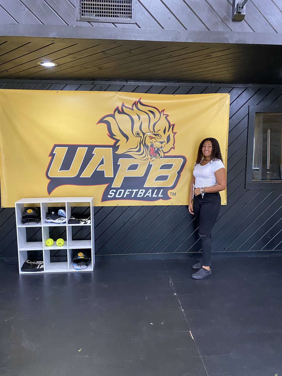 Thank you so much @coachbumpersapb and @UAPB_Softball for the amazing visit! It was such an fun and interesting visit! We’ll be in touch for sure! Go Golden Lions!