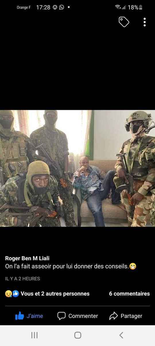 gavazia's tweet photo. GUINÉE : Le dictateur @alphacondepresi aux arrêts https://t.co/6byM48Nu5Y