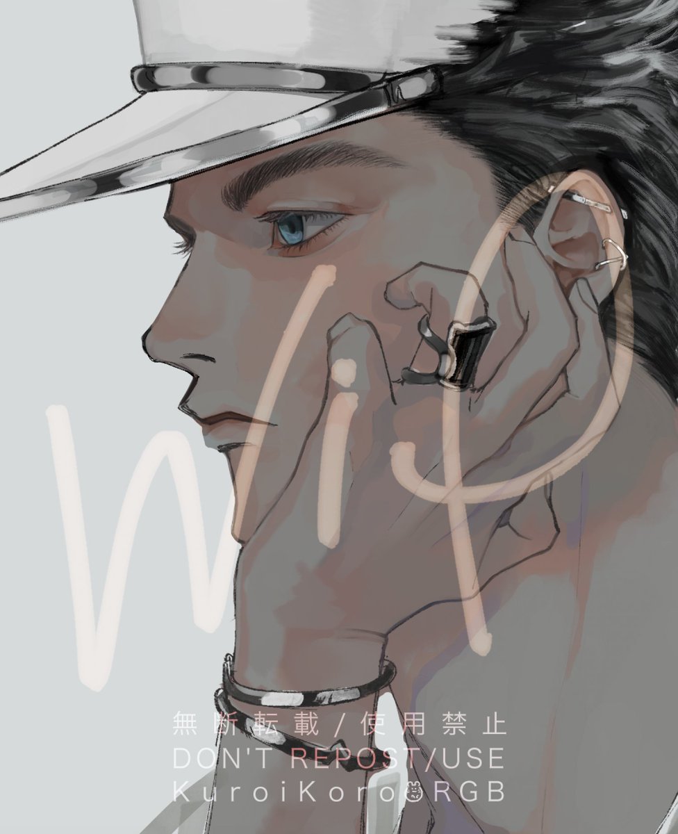 kujo jotaro 1boy hat male focus jewelry solo ring black hair  illustration images