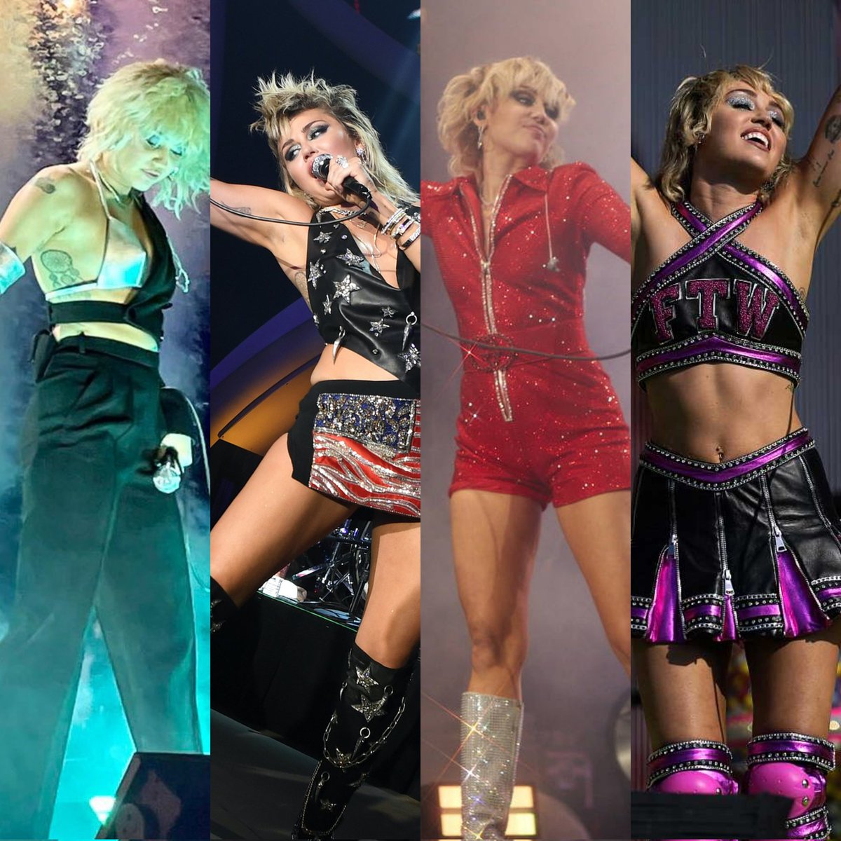 Liked. miley's 2021 concert outfits are simply everythingpic.twitter.c...