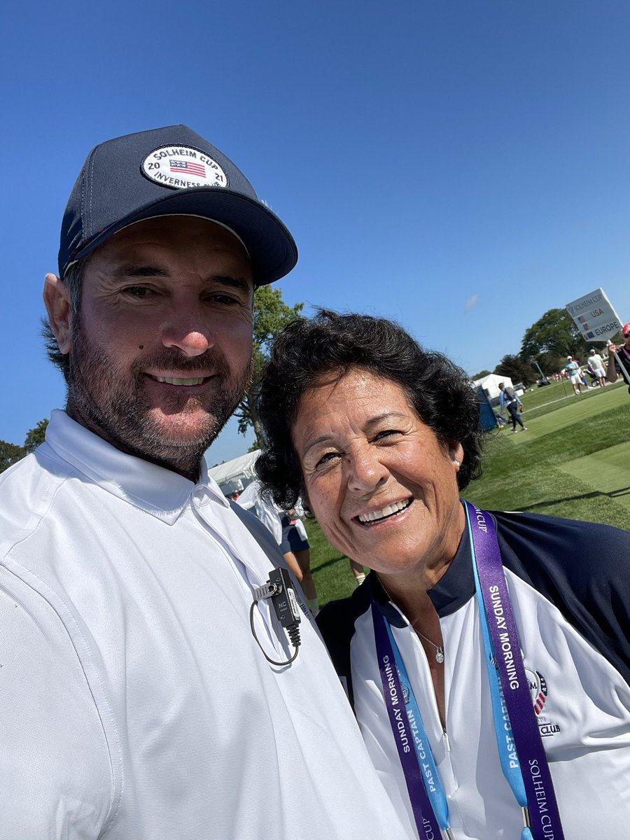 The Arnold Palmer of Ladies golf <a href="/NancyLopezWGHo1/">NancyLopezWGHoF</a>!!! #Legend #SolheimCup