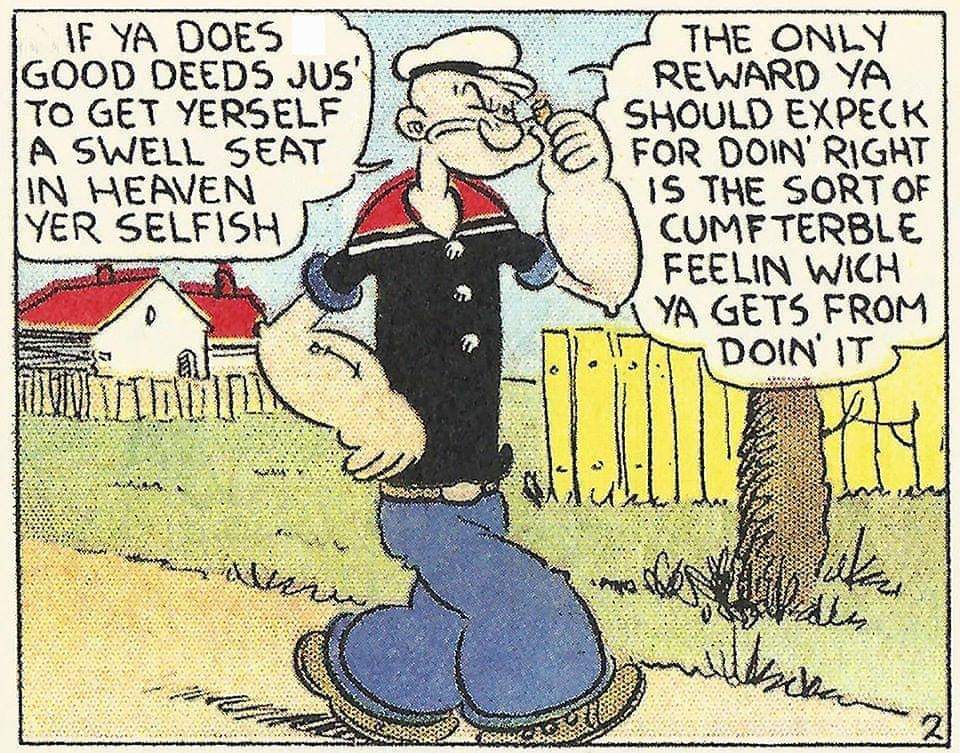 Popeye dropping some facts 