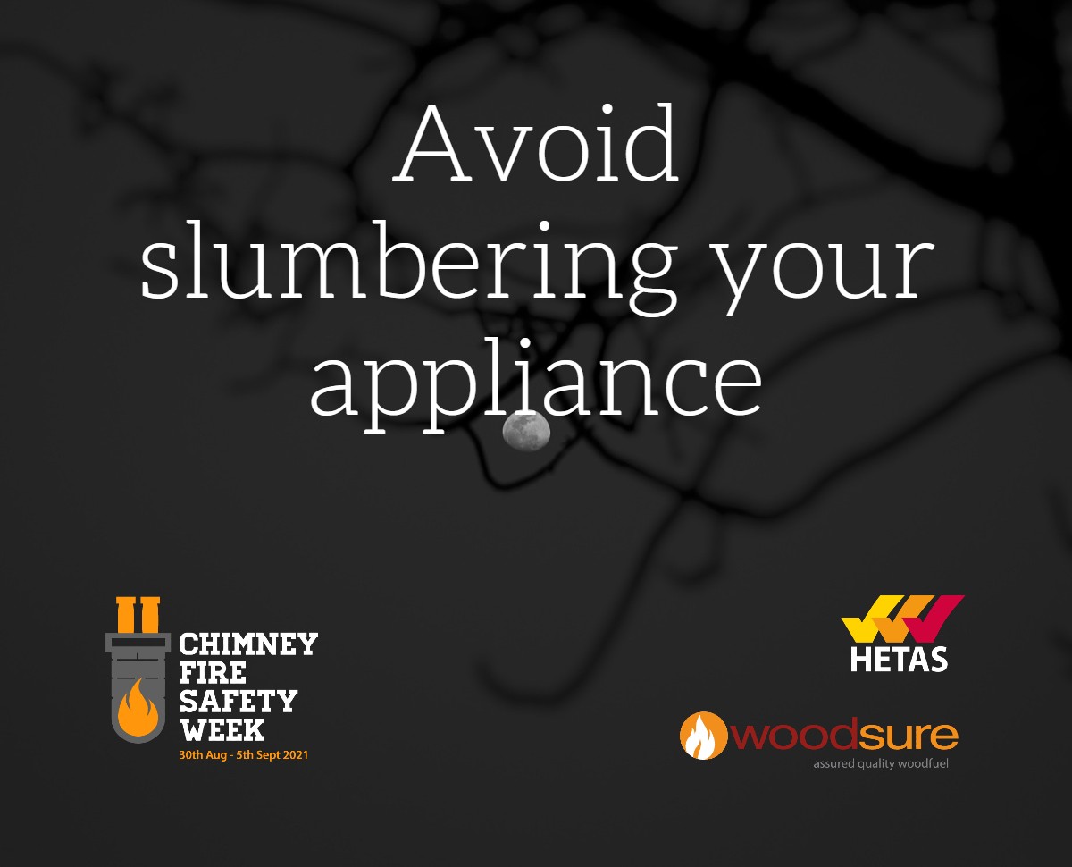 Avoid slumbering your appliance, unless it is specifically designed to do so.

Read more about the risks of slumbering on the <a href="/hetas_uk/">HETAS</a> website. 💻

🌜 hetas.co.uk/slumbering/ 🌛

You can also search for appliances using the #HETAS website product search.

#CFSW2021 #Woodsure