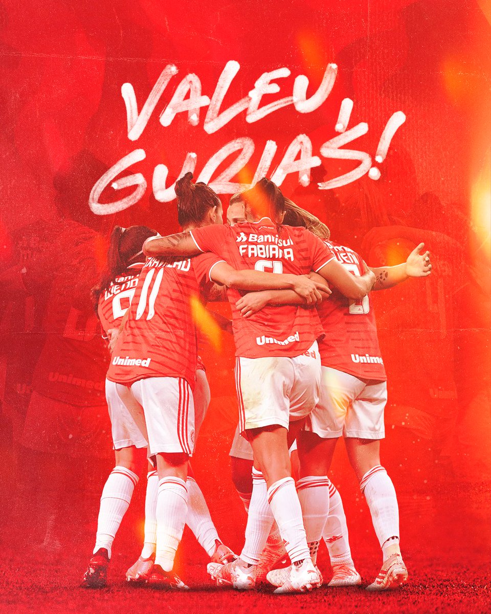 Vocês são guerreiras, Gurias! O legado de 2021 é eterno, a ambição está longe do fim. Acredite: a história guarda ainda mais feitos relevantes para quem veste vermelho. Seguimos juntos! ❤️