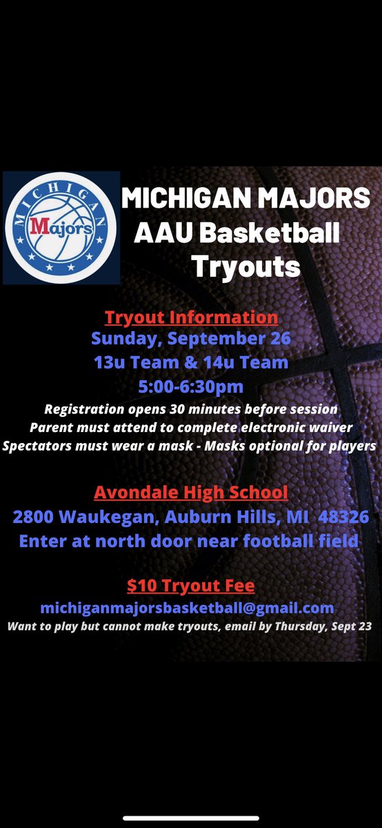 Michigan Majors Basketball (@majorsball) on Twitter photo 