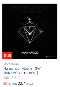 MamamooCharts's tweet photo. .@RBW_MAMAMOO's “I SAY MAMAMOO : THE BEST” has surpassed 3,000 pre-orders on Ktown4u!!

Order here (40% discount):
🔗https://t.co/ZeTtBXF1VY https://t.co/S9vkggodZP