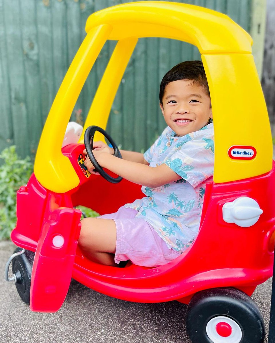 LittleTikesUK's tweet photo. Beep, beep, little tike ready to go back to school! 🚗💨

📸: @kmckidschannel

https://t.co/Q5vkWyR4to https://t.co/w1tGS3TFWu