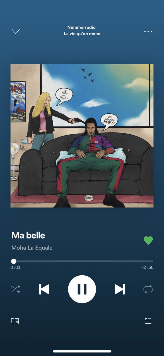 Putain, si tu savais, putain, si t'avais vu
Putain, si tu savais, ma belle, c'est toi qui m'a sauvé 💆🏽‍♂️