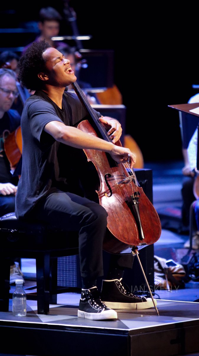 Ianskellyradio3's tweet photo. The bells are installed with the rest of the @liverpoolphil as @DGarciaHindoyan makes his @Proms debut and his debut as Chief Conductor. @ShekuKM plays Dvorak, Strauss portrays Don Juan and  @G_E_Mason takes you into The Imagined Forest. We’re live at 7.30 @BBCRadio3 @BBCSounds. https://t.co/xKyeHFnwBz