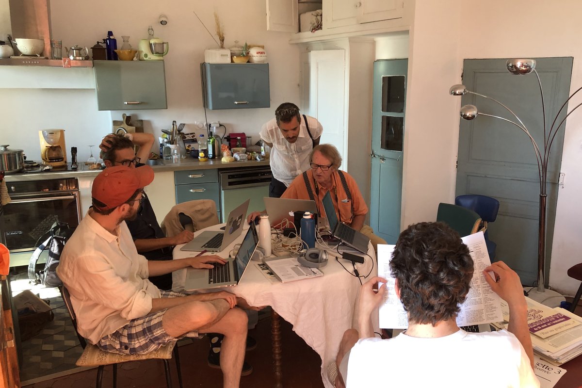 delurepointorg's tweet photo. Tout au long de la semaine, un groupe de travail a planché sur une surprise pour la prochaine session qui marquera les 70 ans des rencontres ! Au programme: scans d’archive, enregistrements audio de souvenirs, transcriptions et code. /12 https://t.co/RYJzcsA3bH
